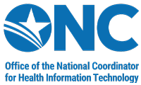 Logo for the Office of the National Coordinator for Health Information Technology
